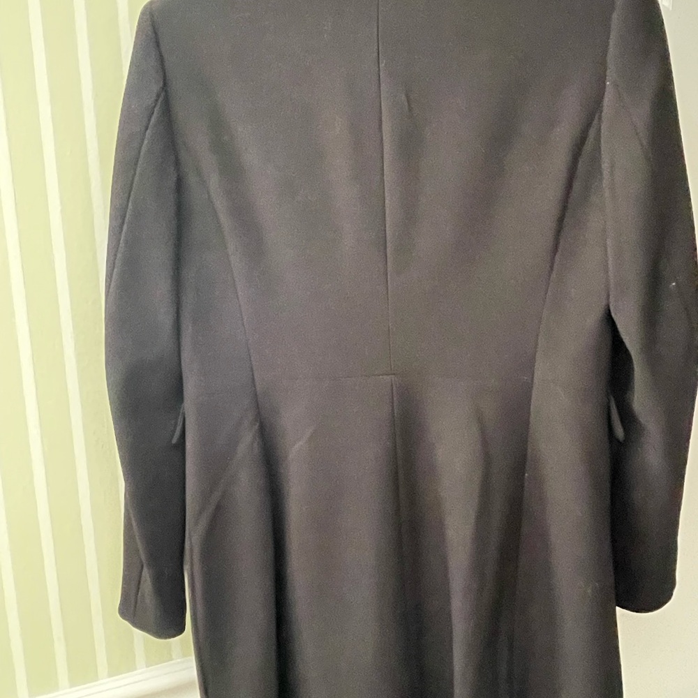 Zara Basic Black Single Button Notched Collar Bla… - image 4